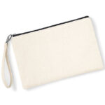Canvas Wristlet Pouch