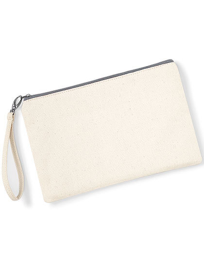 Canvas Wristlet Pouch