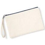 Canvas Wristlet Pouch