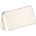 Canvas Wristlet Pouch