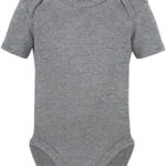 Organic Baby Bodysuit Short Sleeve Bailey 01