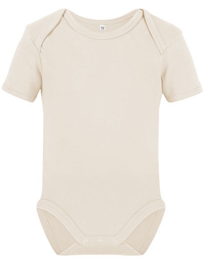 Organic Baby Bodysuit Short Sleeve Bailey 01