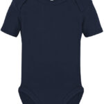 Organic Baby Bodysuit Short Sleeve Bailey 01
