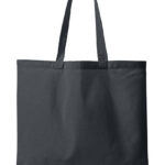 Organic Canvas Carrier Bag Medium Long Handle London 02