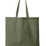 Organic Canvas Carrier Bag Medium Long Handle London 02