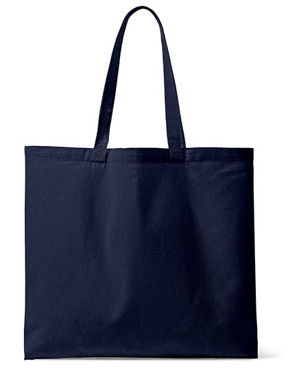 Organic Canvas Carrier Bag Medium Long Handle London 02