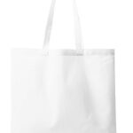 Organic Canvas Carrier Bag Medium Long Handle London 02