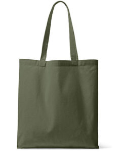 Organic Canvas Carrier Bag Long Handle London 01