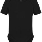 Organic Baby Bodysuit Short Sleeve Rebel 01