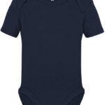Organic Baby Bodysuit Short Sleeve Rebel 01