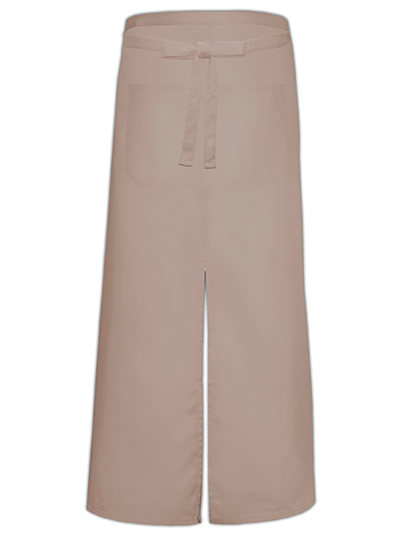 Bistro Apron With Split And Front Pocket
