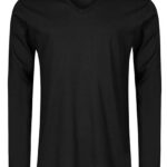 Men´s V-Neck T-Shirt Long Sleeve