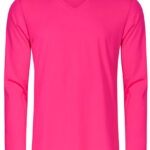 Men´s V-Neck T-Shirt Long Sleeve