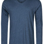 Men´s V-Neck T-Shirt Long Sleeve