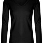 Women´s V-Neck T-Shirt Long Sleeve
