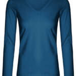 Women´s V-Neck T-Shirt Long Sleeve