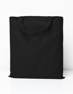 Cotton Bag Colored Short Handles