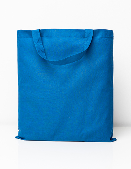 Cotton Bag Colored Short Handles