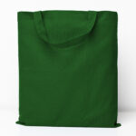 Cotton Bag Colored Short Handles