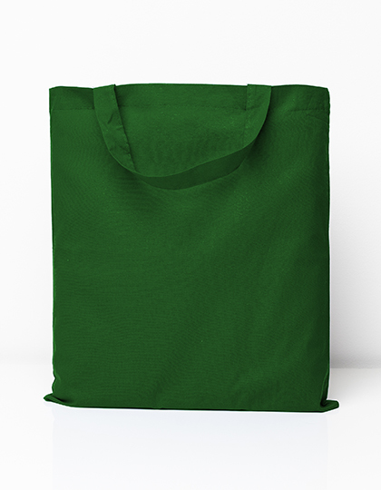 Cotton Bag Colored Short Handles