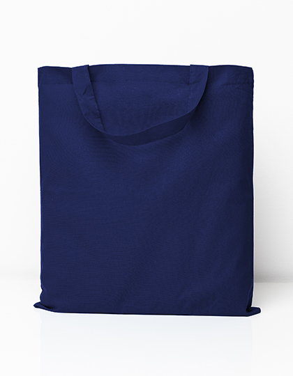 Cotton Bag Colored Short Handles