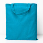 Cotton Bag Colored Short Handles