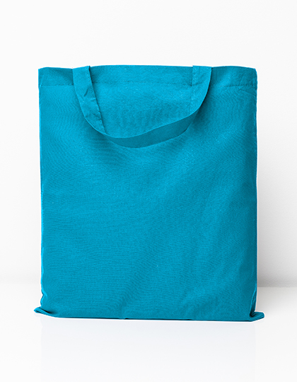 Cotton Bag Colored Short Handles