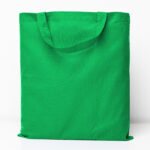 Cotton Bag Colored Short Handles