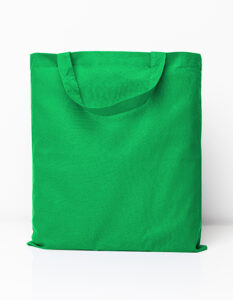 Cotton Bag Colored Short Handles