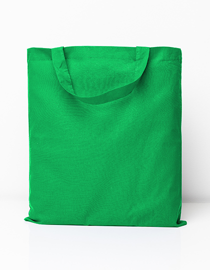 Cotton Bag Colored Short Handles