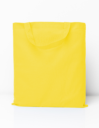 Cotton Bag Colored Short Handles