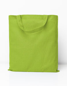 Cotton Bag Colored Short Handles