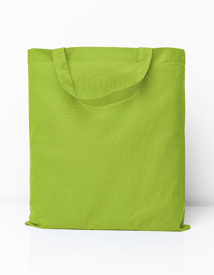 Cotton Bag Colored Short Handles