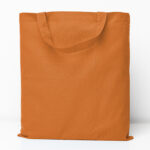 Cotton Bag Colored Short Handles