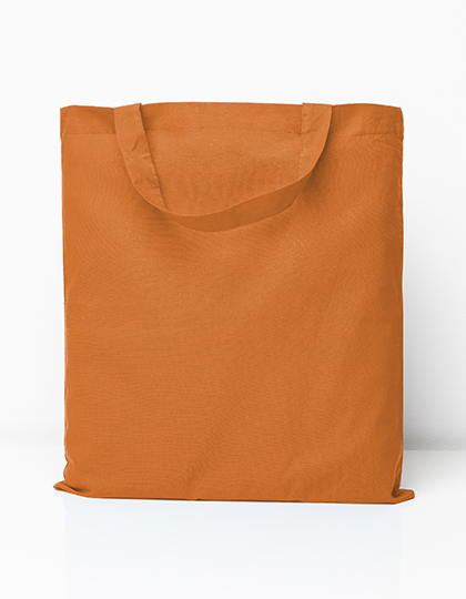 Cotton Bag Colored Short Handles