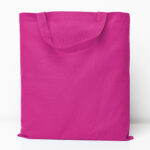 Cotton Bag Colored Short Handles