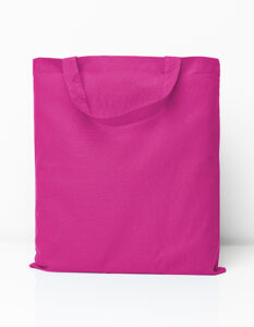 Cotton Bag Colored Short Handles