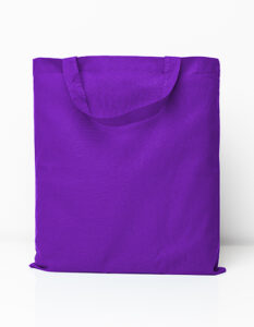 Cotton Bag Colored Short Handles