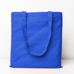 Cotton Bag Colored Long Handles