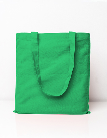 Cotton Bag Colored Long Handles