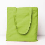 Cotton Bag Colored Long Handles