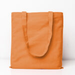 Cotton Bag Colored Long Handles