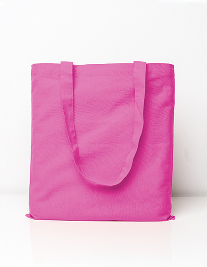 Cotton Bag Colored Long Handles