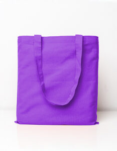 Cotton Bag Colored Long Handles