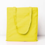 Cotton Bag Colored Long Handles