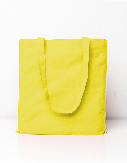 Cotton Bag Colored Long Handles