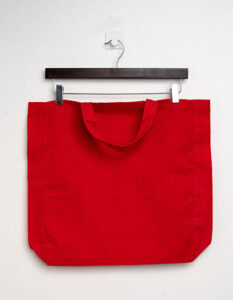 Cotton Bag Side Fold Short Handles