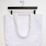 Cotton Bag Side Fold Long Handles