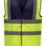 Hi-Vis 2 Bands & Braces Waistcoat