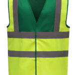 Hi-Vis 2 Bands & Braces Waistcoat